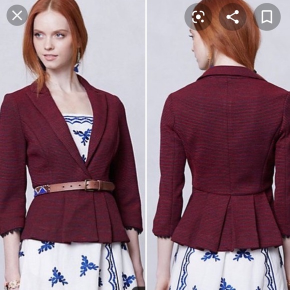 Anthropologie Jackets & Blazers - Anthropologie - Tabitha Chandelier Blazer